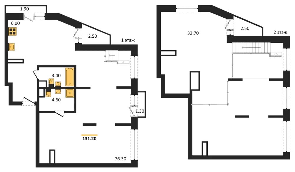 Планировка: Студия, 131,2 м²